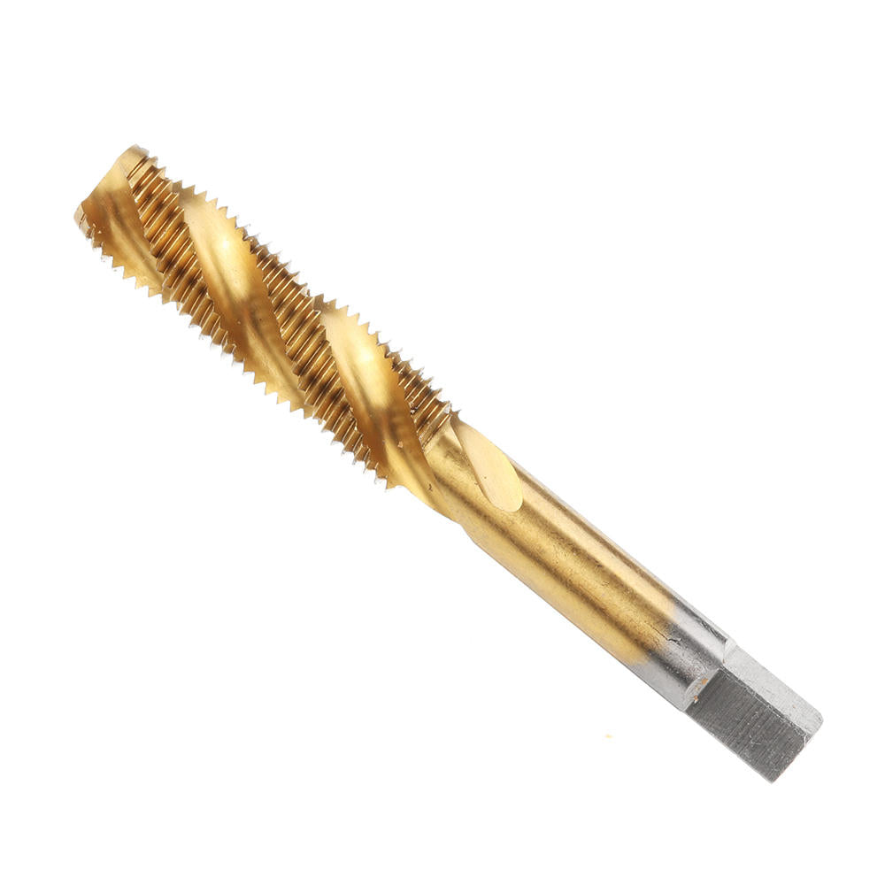1/2-3/4 imperial spiral flute handtap hss titanium coated machine schroef plug tap drill