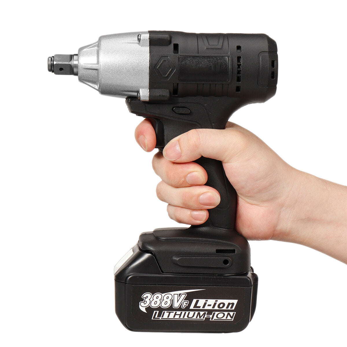 588n.m 1/2 inch led draadloze elektrische slagmoersleutel drivers tool w/geen/1/2 batterij ook voor makita 18v batterij