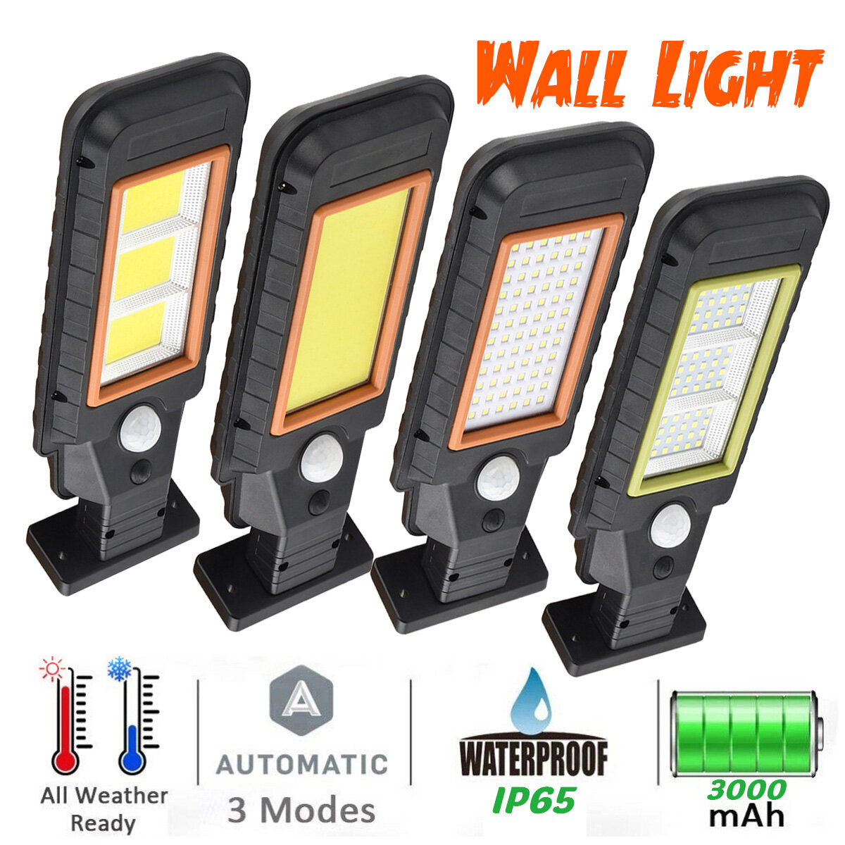 Talwei Zonnelampen voor buiten, 4 stuks, traplampen, trappenverlichting, super helder, voor achtertuin, patio, gazon, opritten, auto aan/uit (warm wit) (4 x warm wit