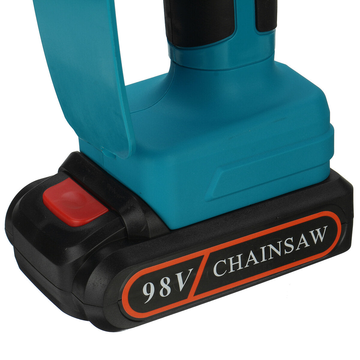 98vf 6 inch draagbare elektrische zaag snoeien kettingzaag oplaadbare houtbewerking power tools hout cutter w/1/2 batterij eu plug
