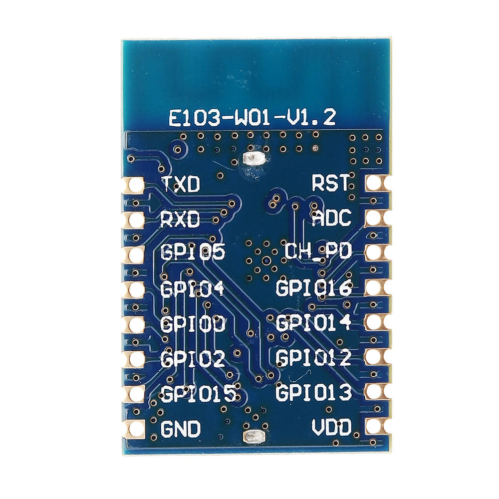 e103-w01 wifi esp8266ex 2.4 ghz 100 mw pcb-antenne iot uhf draadloze transceiver esp8266 zender en ontvanger rf module