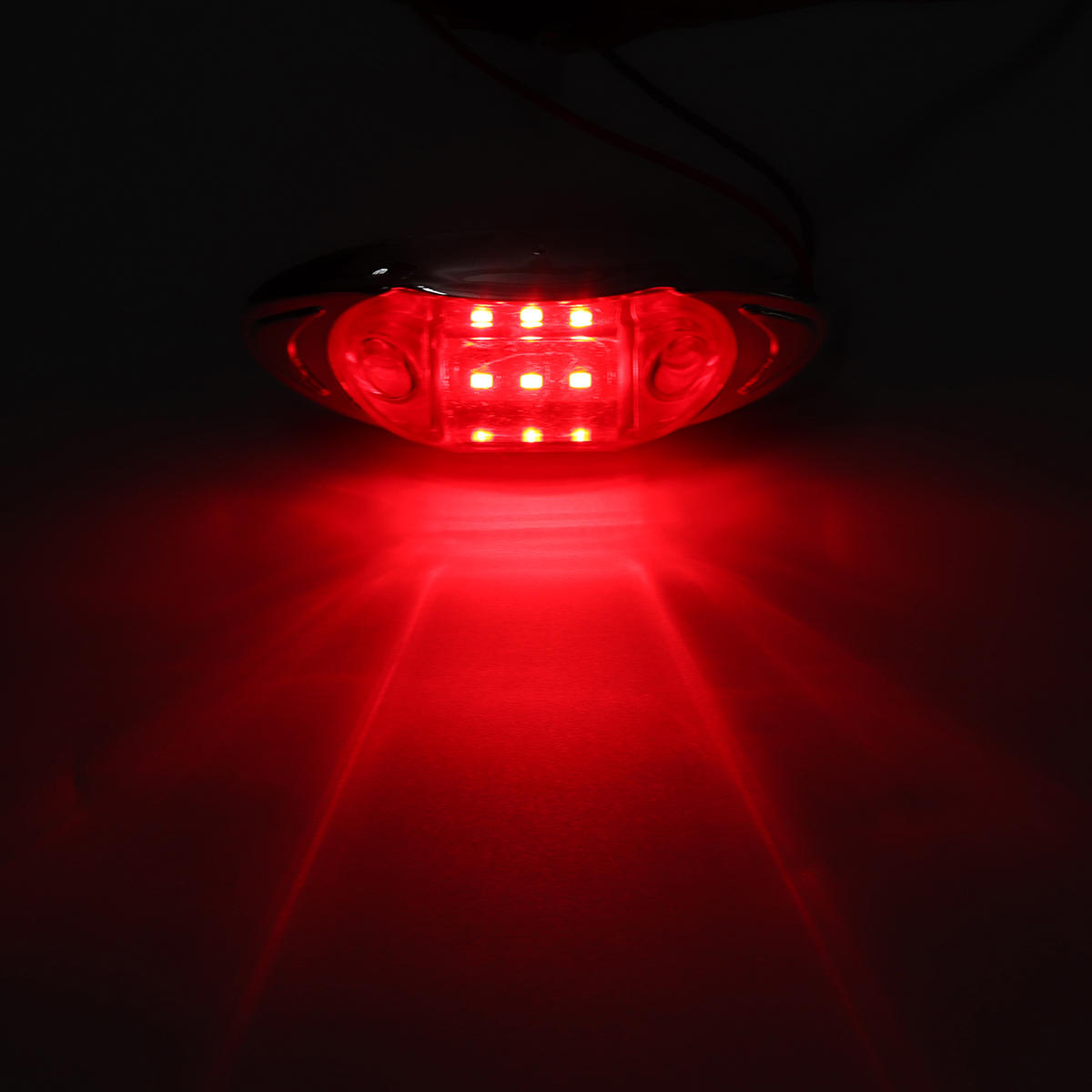 led-zijmarkeringslampje opsteeklamp dc 24v voor vrachtwagenaanhangwagenbus