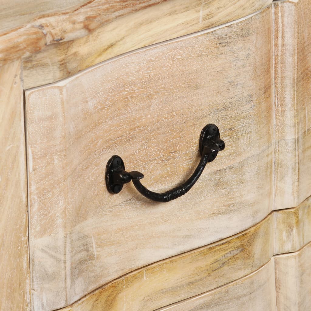 dressoir 200x40x90 cm massief mangohout