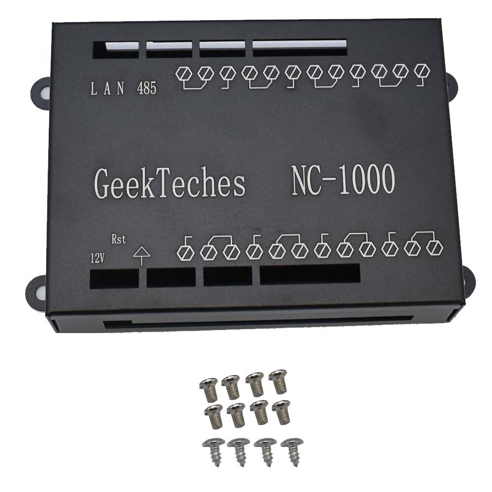 nc-1000 ethernet rj45 tcp/ip netwerk afstandsbedieningskaart met 8 kanaals relais geïntegreerde 250v ac 485 netwerk controller