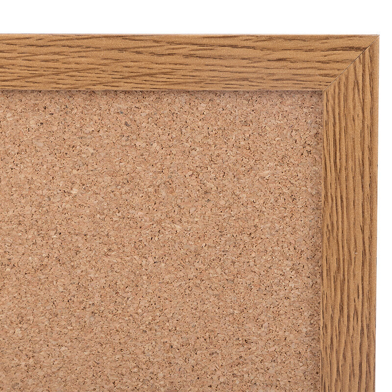 deli cork board message home note board houten frame achtergrond fotomuur van ecologische ketting