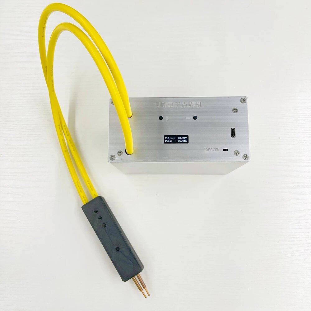 sg03 8.4v 3400w dhz verstelbare led spot lasser handheld draagbare mini puntlassen machine voor max 0.3mm nikkel stalen strip