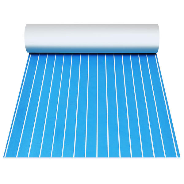 90x240cm blauw met wit eva-schuim teak boot vloerplaat jacht synthetisch teak decking pad