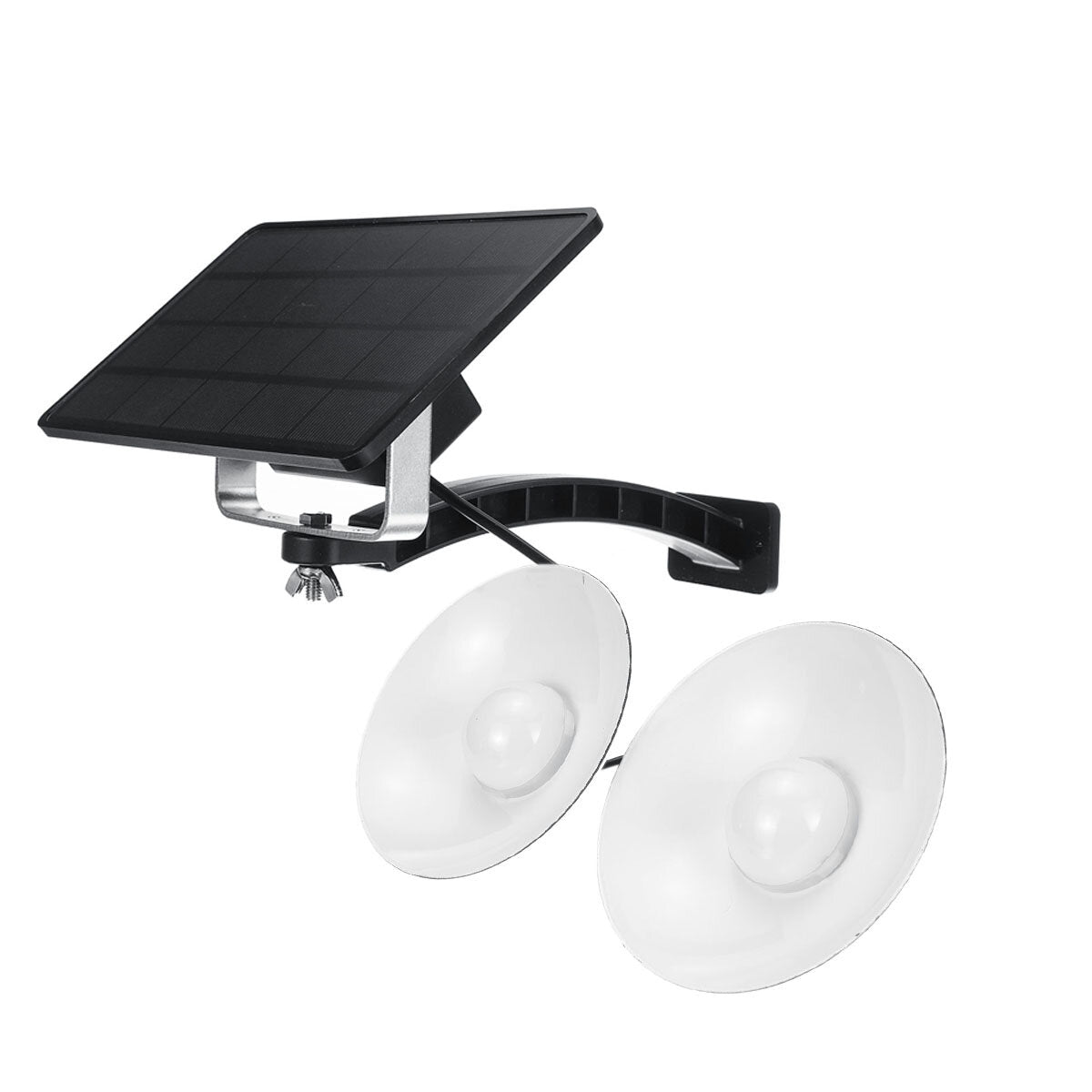 double head led solar light ip65 waterdichte outdoor garden hanglamp voor home park street yard