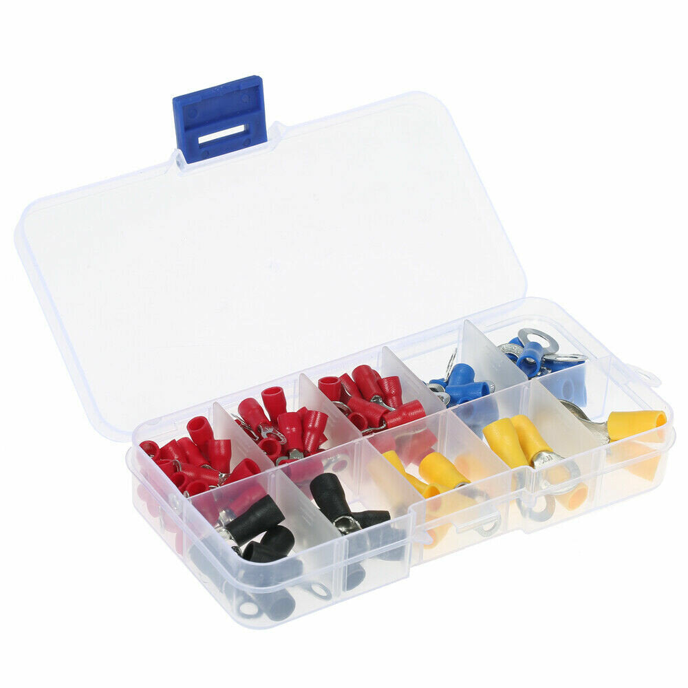 102-delige ringklem-krimpconnector met plastic doos
