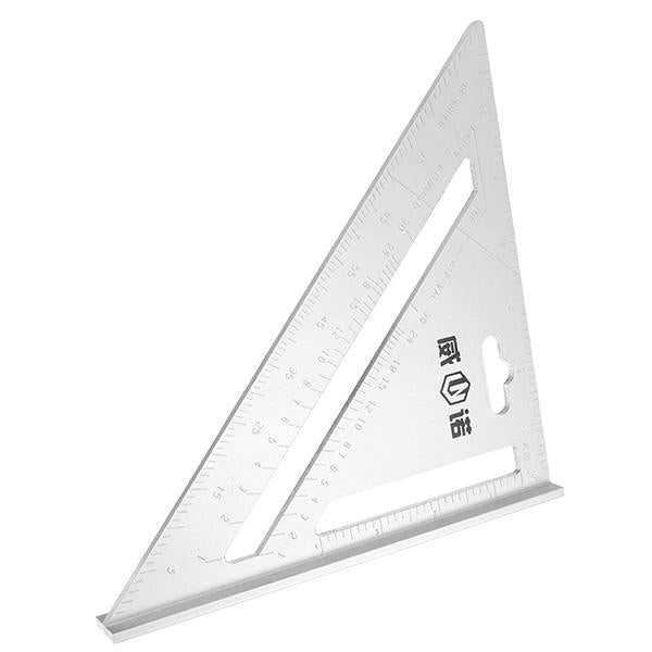 200mm aluminiumregelaar speed square protractor mitre framing measuring tool