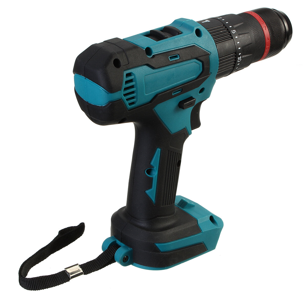 3 in 1 draadloze borstelloze elektrische slagboorschroevendraaier 13 mm schroevendraaier voor makita-batterij