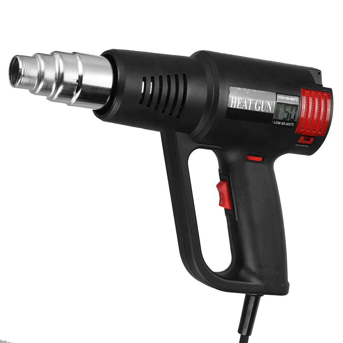 2000w 60-600℃ beroep digitale elektrische heteluchtpistolen 2 speed warmte variabele hot air power tool föhn voor solderen
