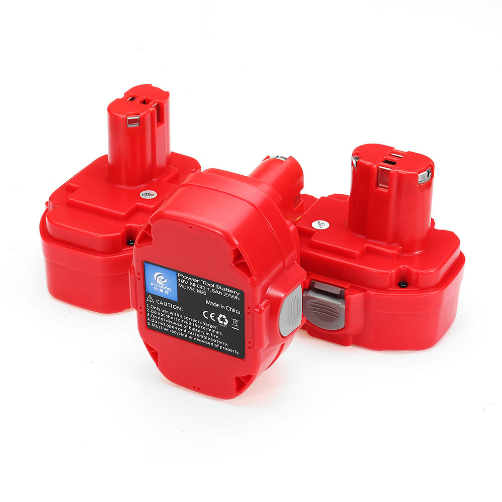 mak-18 18v ni-Mh 1.3/1.5/2.0ah batterij power tool vervangende batterij voor makita 1822 1823 1834
