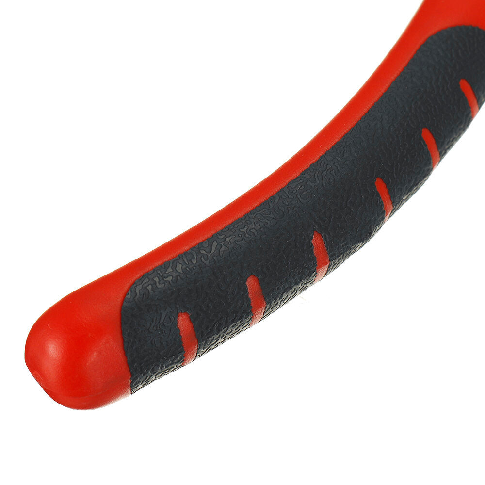 grote getande tang zwart en rood gekleurde tang