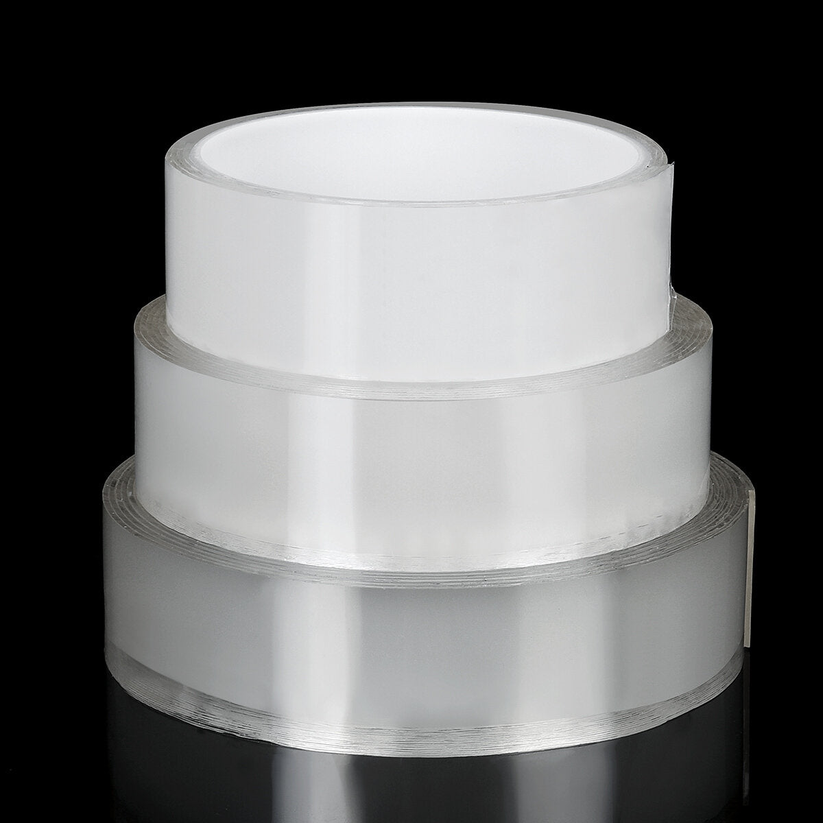 1 m / 2 m / 5 m 1 * 30mm nano tape dubbelzijdige tape transparant geen trail herbruikbare waterdichte tape kan schoon huishoudelijke gekkotape