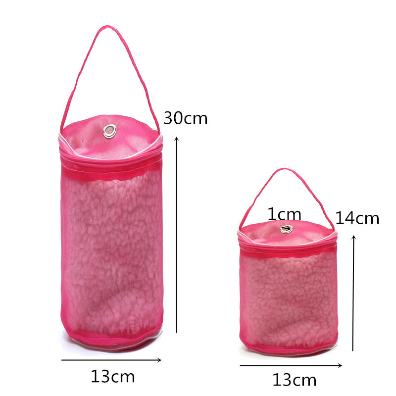 nylon garen case organizer opbergmanden breigaren ronde zakken 2 kleuren