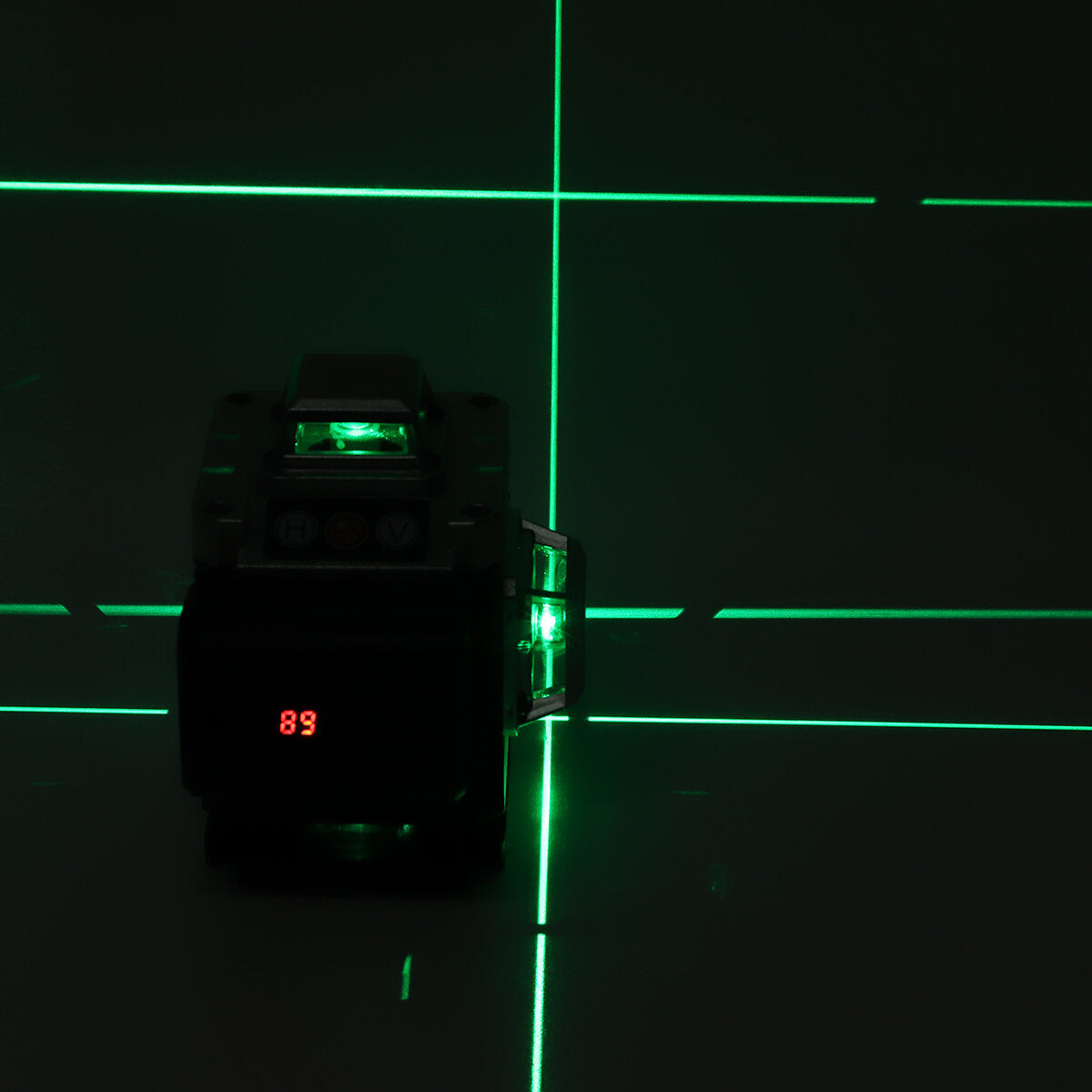 8/12/16 lijn 360° 4d lijnlaser waterpas groen licht zelfnivellerende cross measure tool kit
