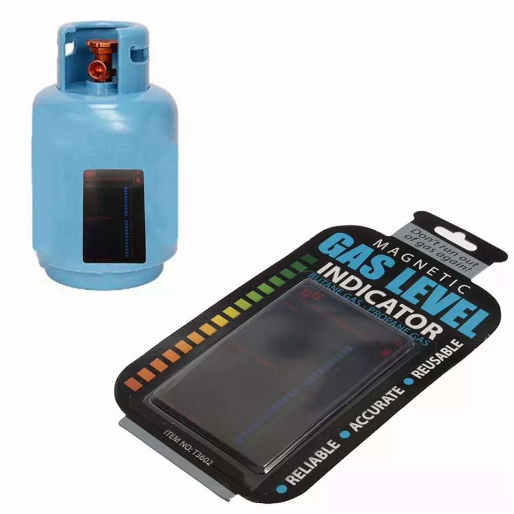 10 stuks magnetische gas cilinder tool gas tank niveau indicator propaan butaan lpg brandstofmeter caravan fles temperatuur meetstok temperatuur tester