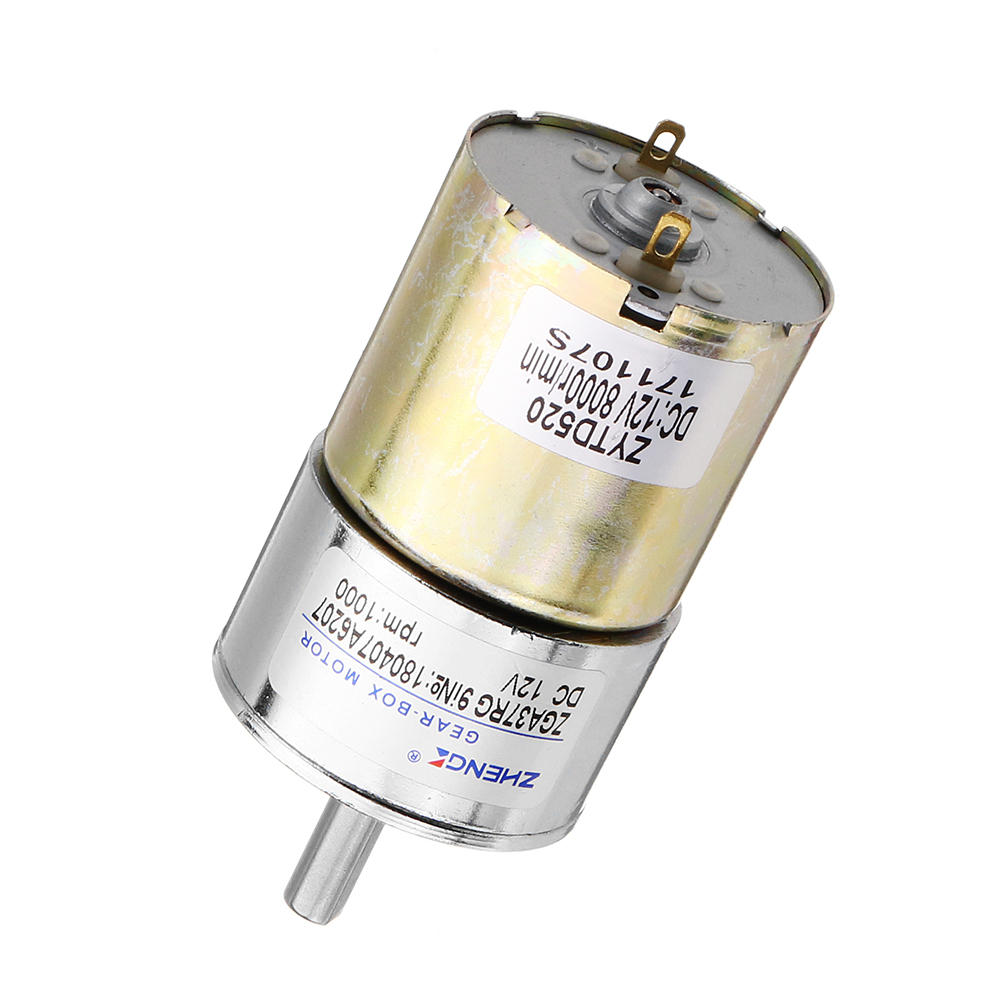 zhengke zga37rg 12v 1000 rpm reductiemotor dc-reductiemotor