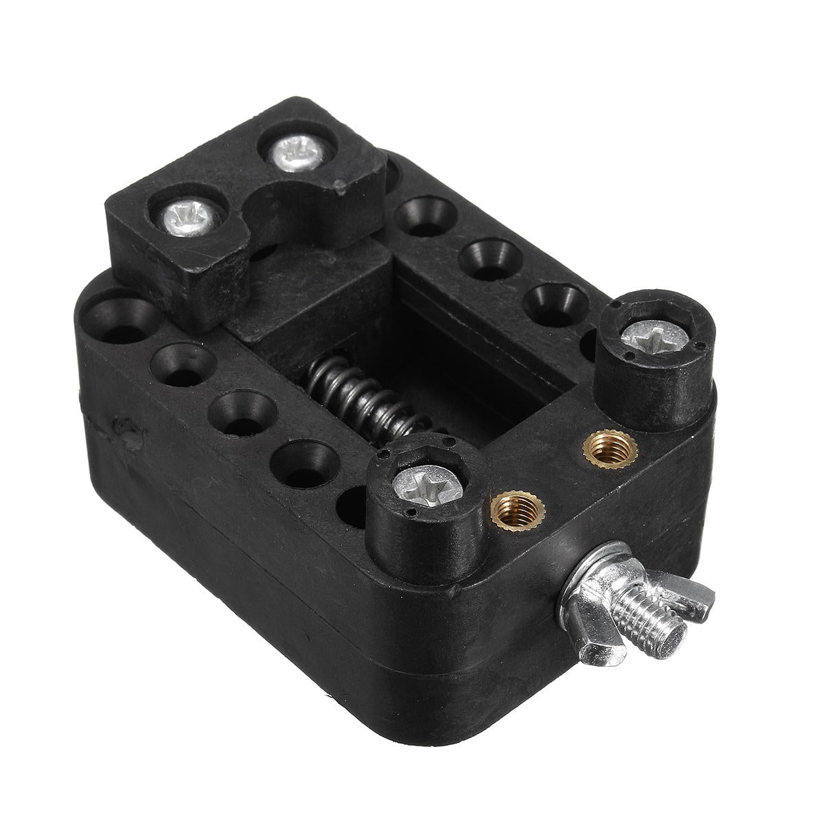 2 stuks mini handige carving clamp bench clip moer vaste tang olijf bodhi kralen grijper:
