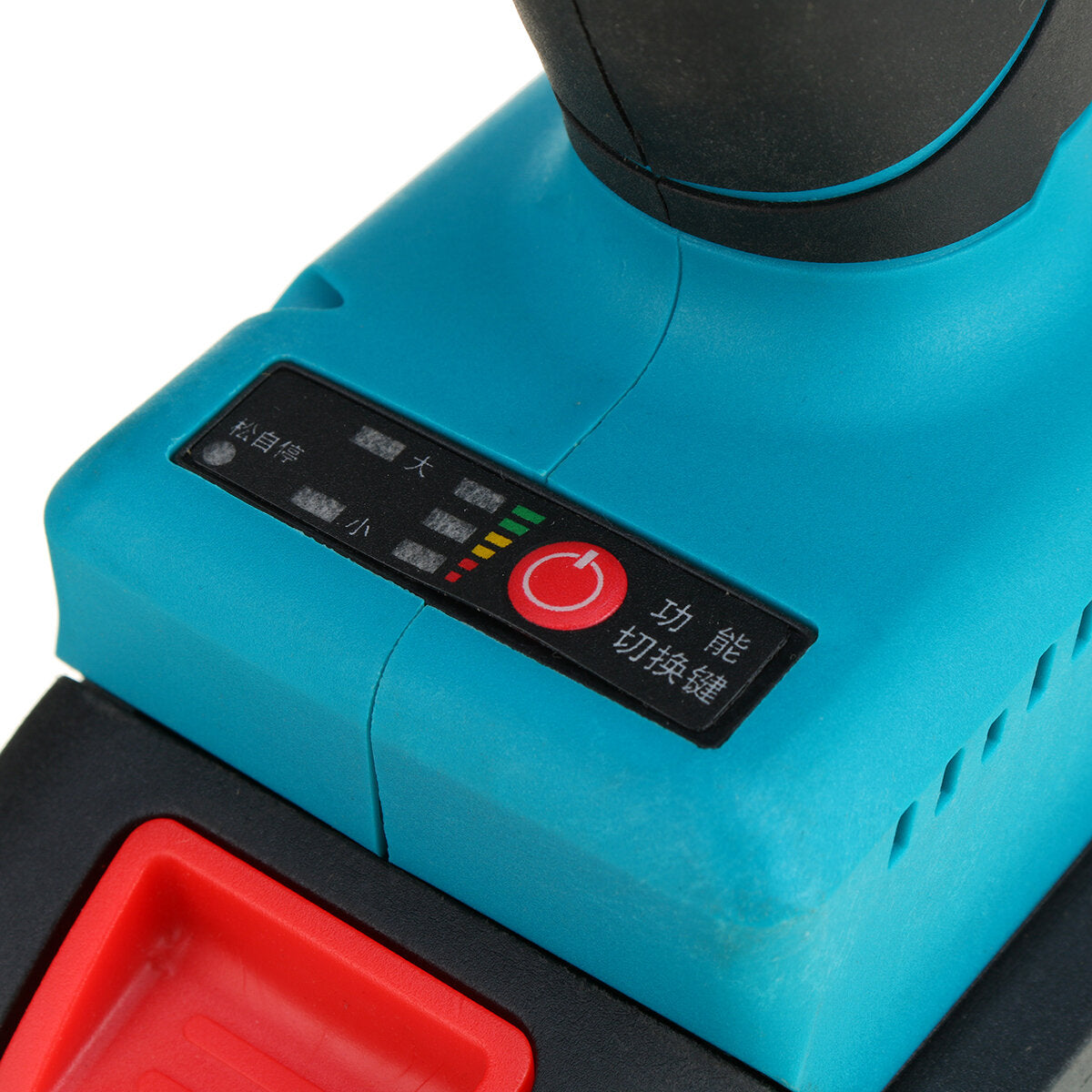 21v 520n.m elektrische snoerloze slagmoersleutel 1/2 borstelloze driver boor w / 1/2 stuks batterij & 5 stuks sockets ook aangepast aan makita batterij