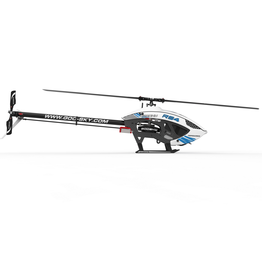 goosky rs4 legend 6ch 3d flybarless direct drive borstelloze motor 400 klasse rc helikopterkit / pnp-versie