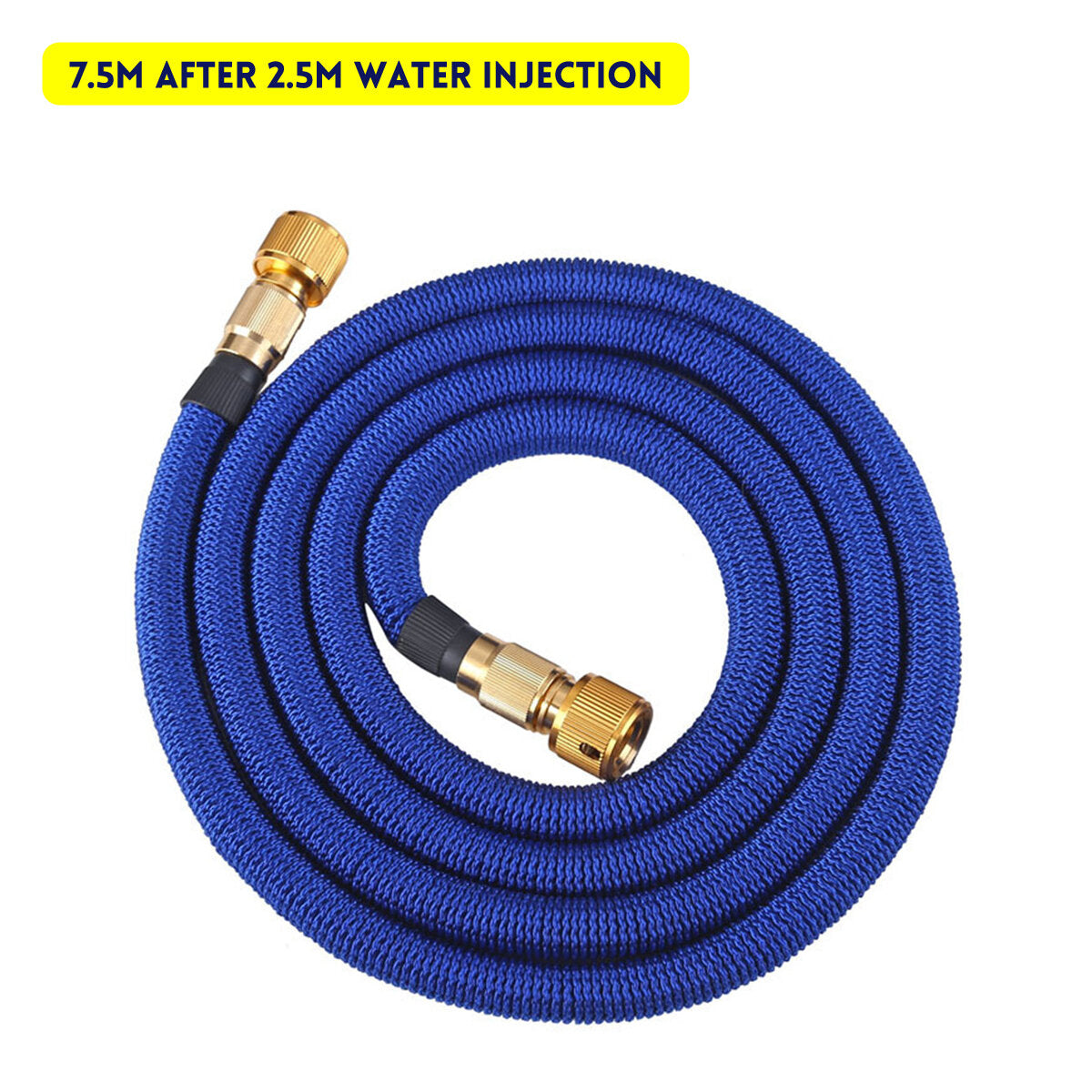 25ft-100ft 7.5-30m uitbreidbare flexibele tuinwaterautowasslang intrekbare pijp