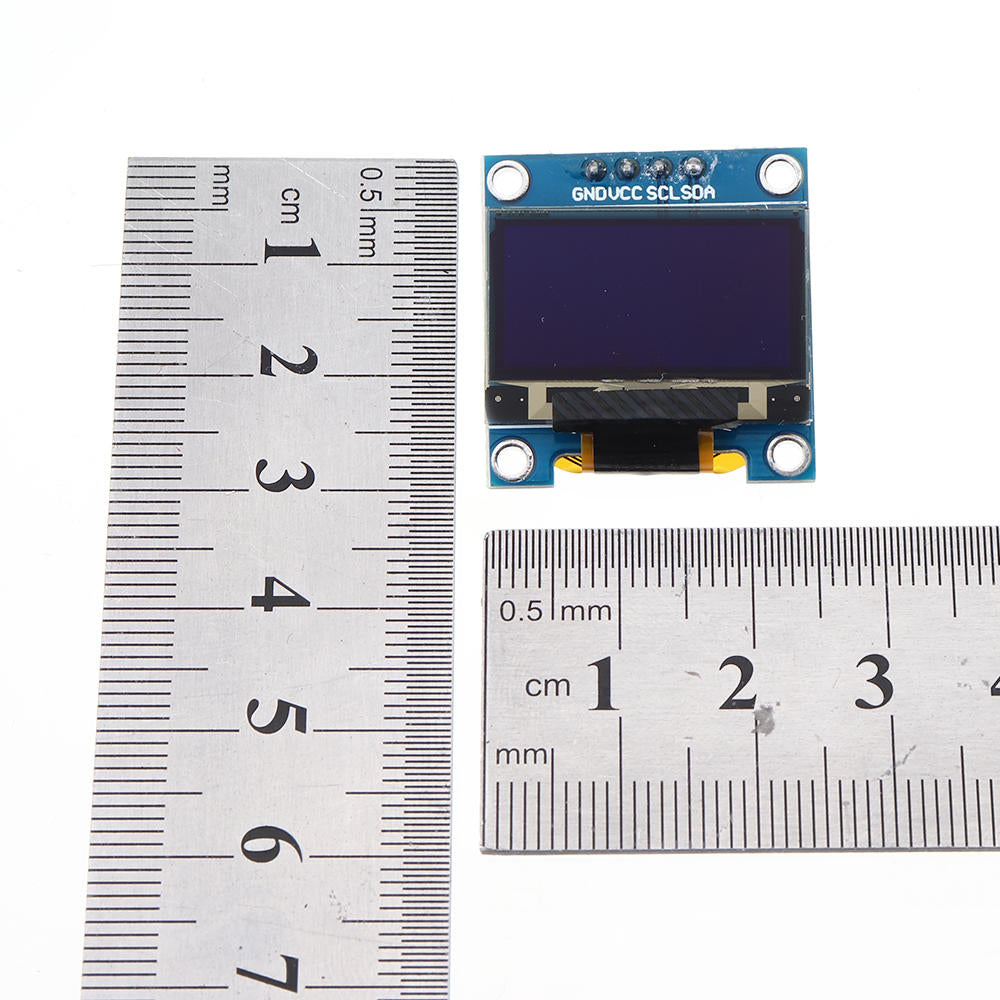 10 stuks wit 0.96 inch oled i2c iic communicatie display 128 * 64 lcd-module