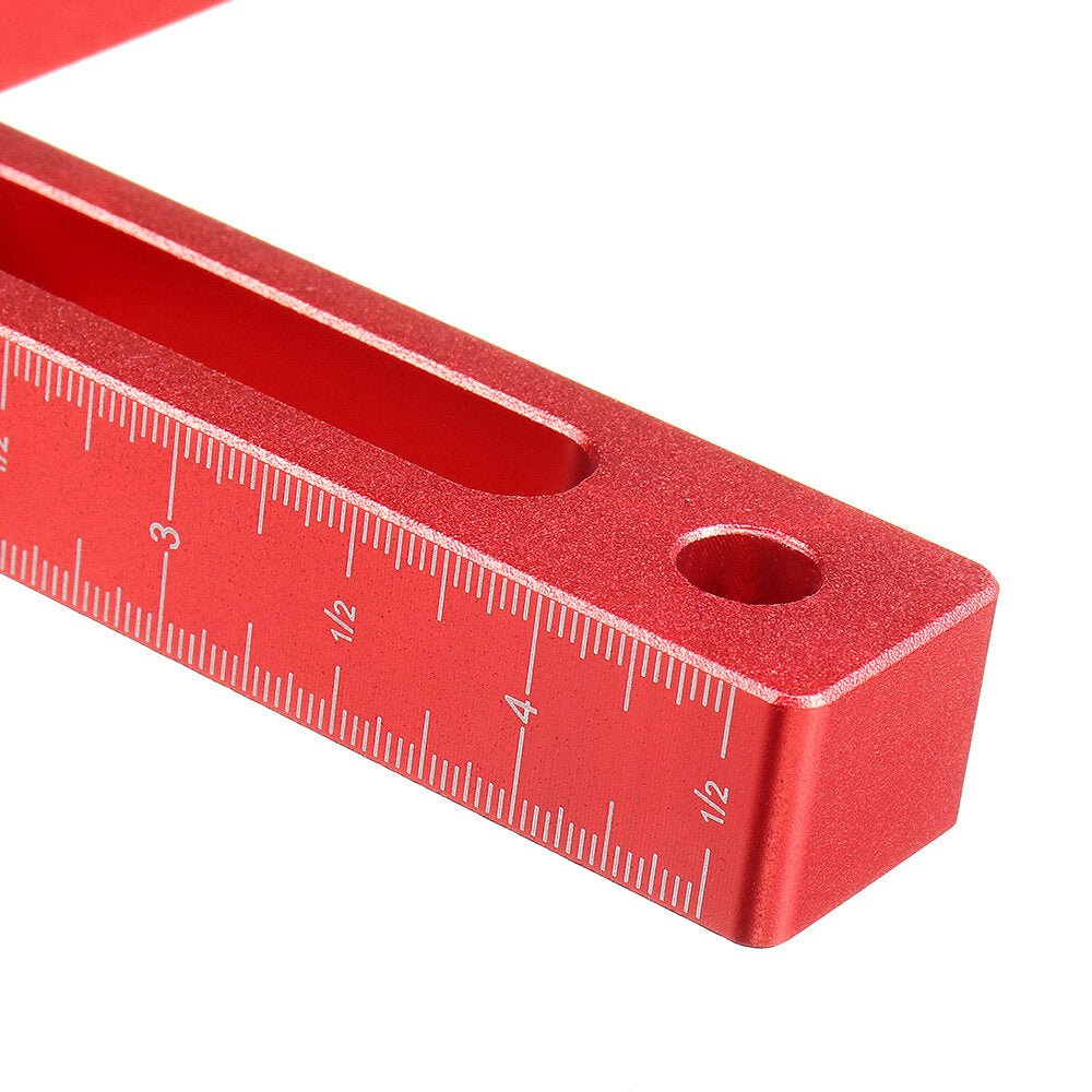 upgrade aluminiumlegering 90 graden 120x120mm precisieklemmen vierkant houtbewerking l-vormige hulparmatuur machinist vierkante positionering haakse klemmaat