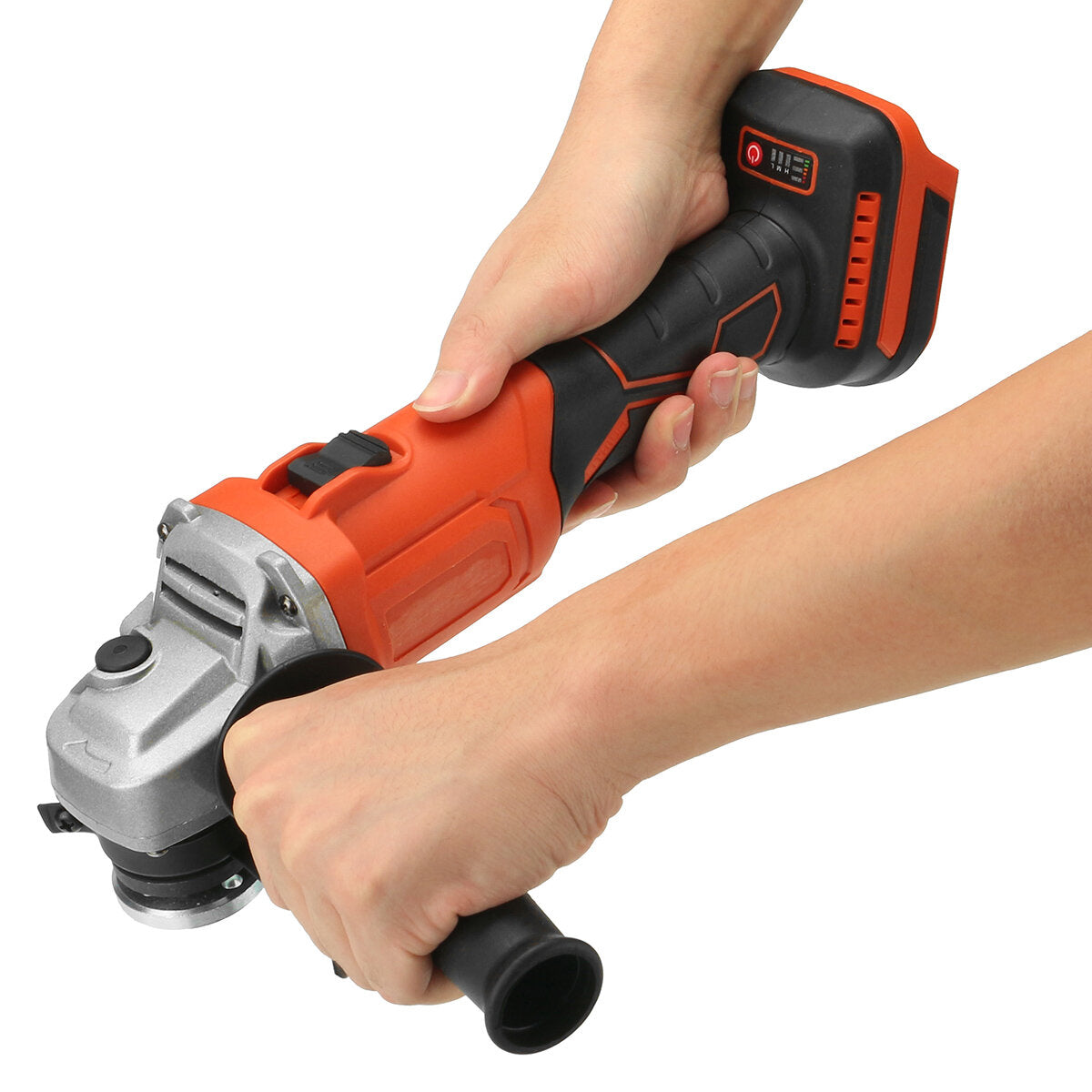18v 100mm/125mm draadloze borstelloze haakse slijper 3 versnellingen polijsten slijpmachine 11000rpm voor makiita 18v batterij
