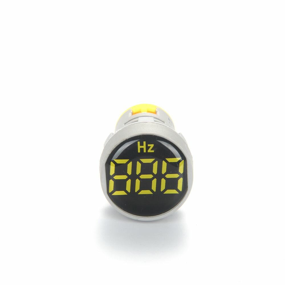 nin ad101-22hz circulaire kristalfilm digitaal display ac hertz-meter signaallamp led hoogtepunt diafragma 22 mm ad16-22hz