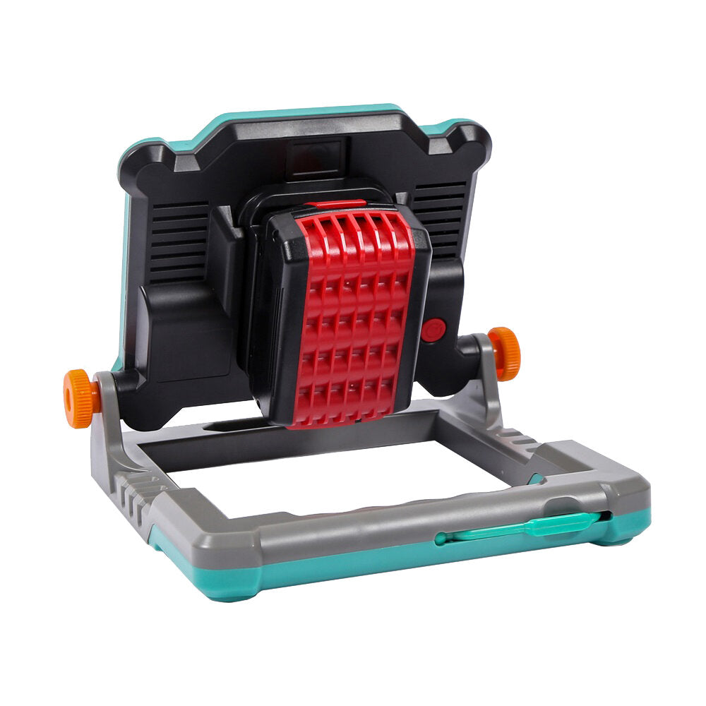 60w outdoor lithium batterij led lamp draagbare oplaadbare led verlichting voor makita bosch dewalt milwaukee 18v lithium batterij