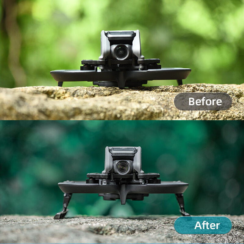 startrc opvouwbaar verlengd landingsgestel voor dji avata fpv racing rc drone