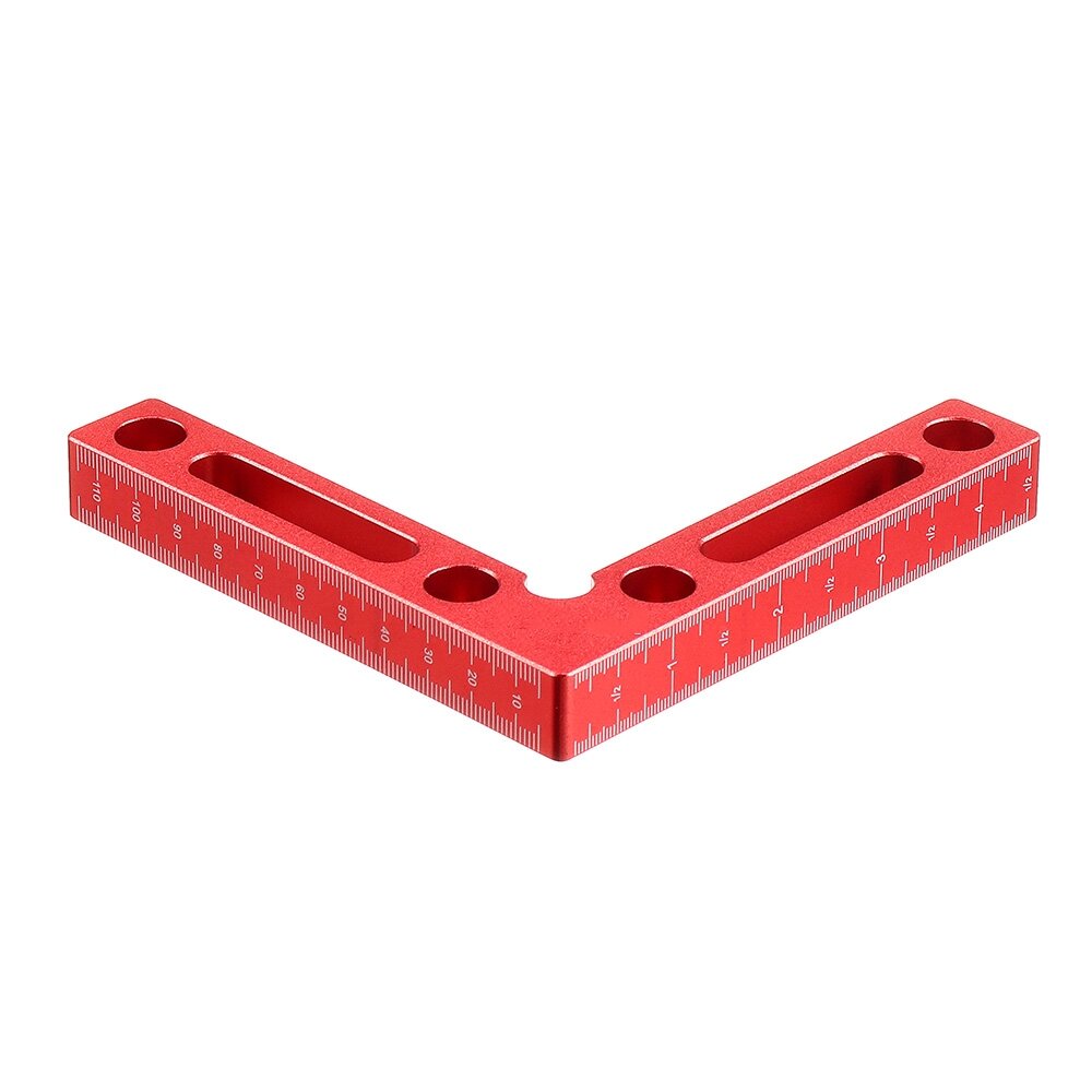 upgrade aluminiumlegering 90 graden 120x120mm precisieklemmen vierkant houtbewerking l-vormige hulparmatuur machinist vierkante positionering haakse klemmaat