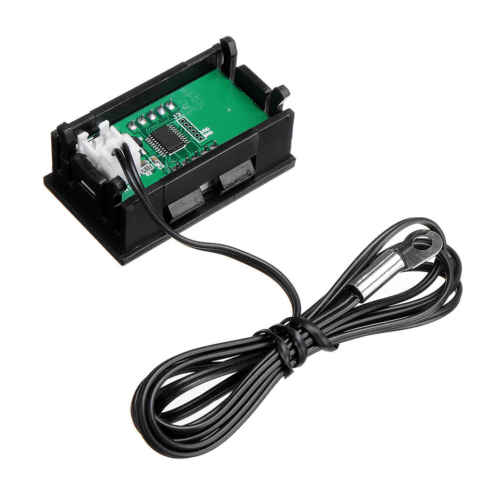 0.56 inch mini digitale lcd indoor handige temperatuursensor meter monitor thermometer met 1m kabel -50-120℃ dc 5-12v