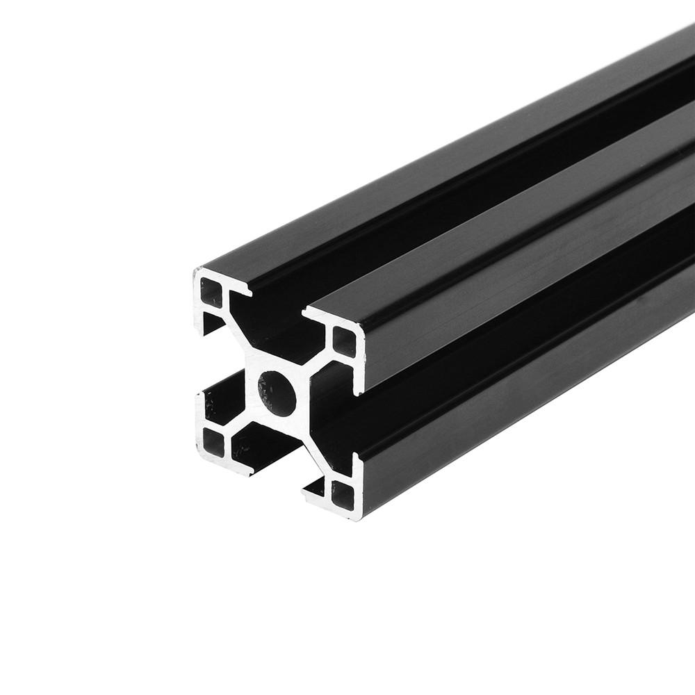 zwart 1000 mm 3030 t-sleuf aluminium profiel extrusieframe voor cnc