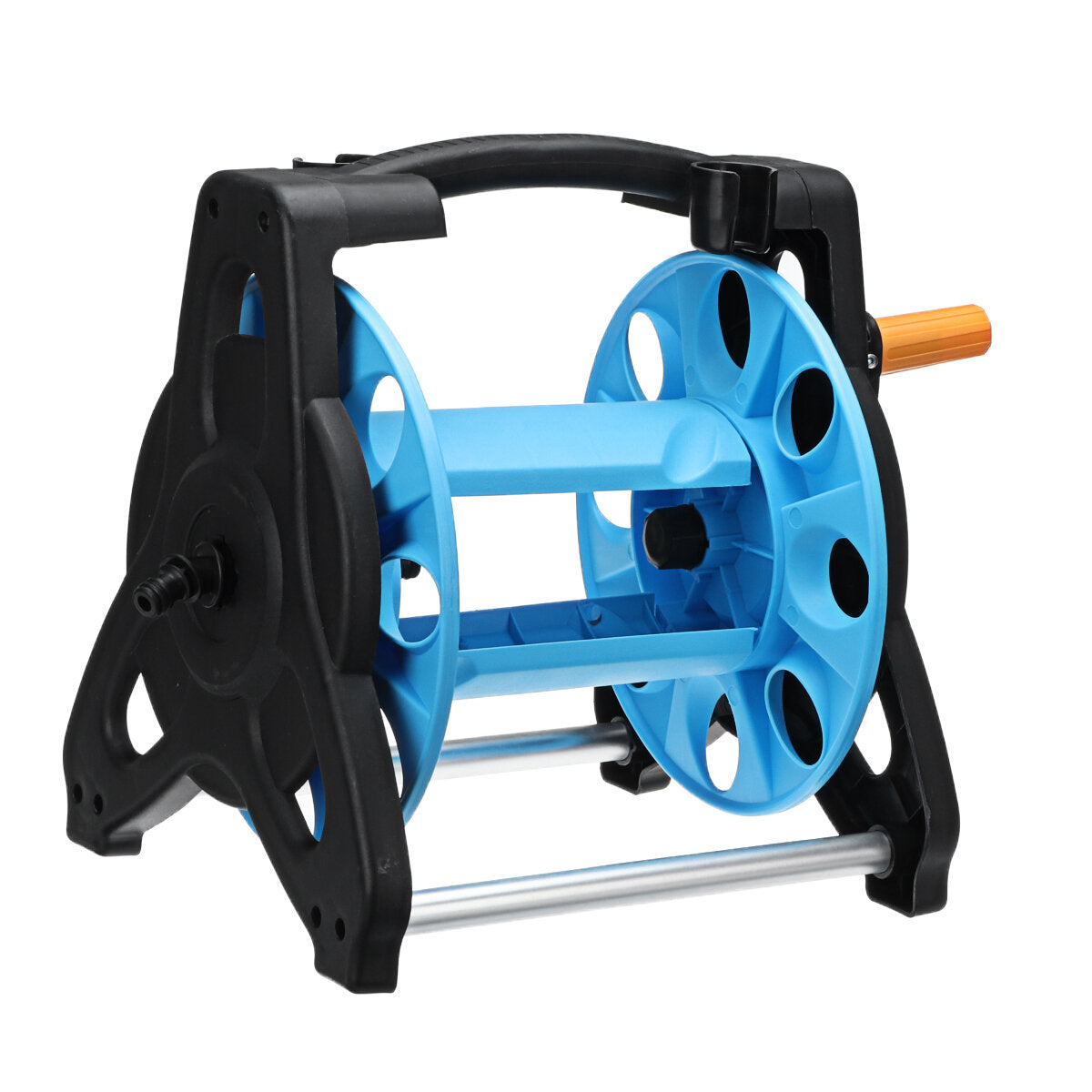 tuinslang reel truck portable watering spray pipe cart trolley storage case