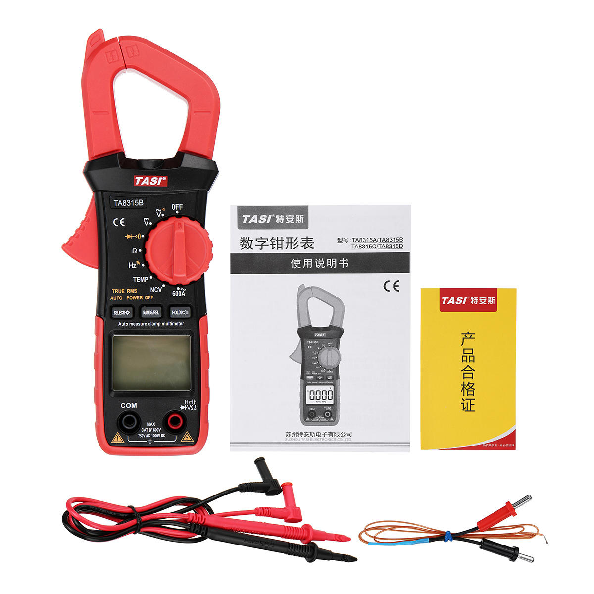 ta8315b stroomtang-multimeter hoge precisie-digitale ampèremeter tafel ac en dc universele automatische multifunctionele