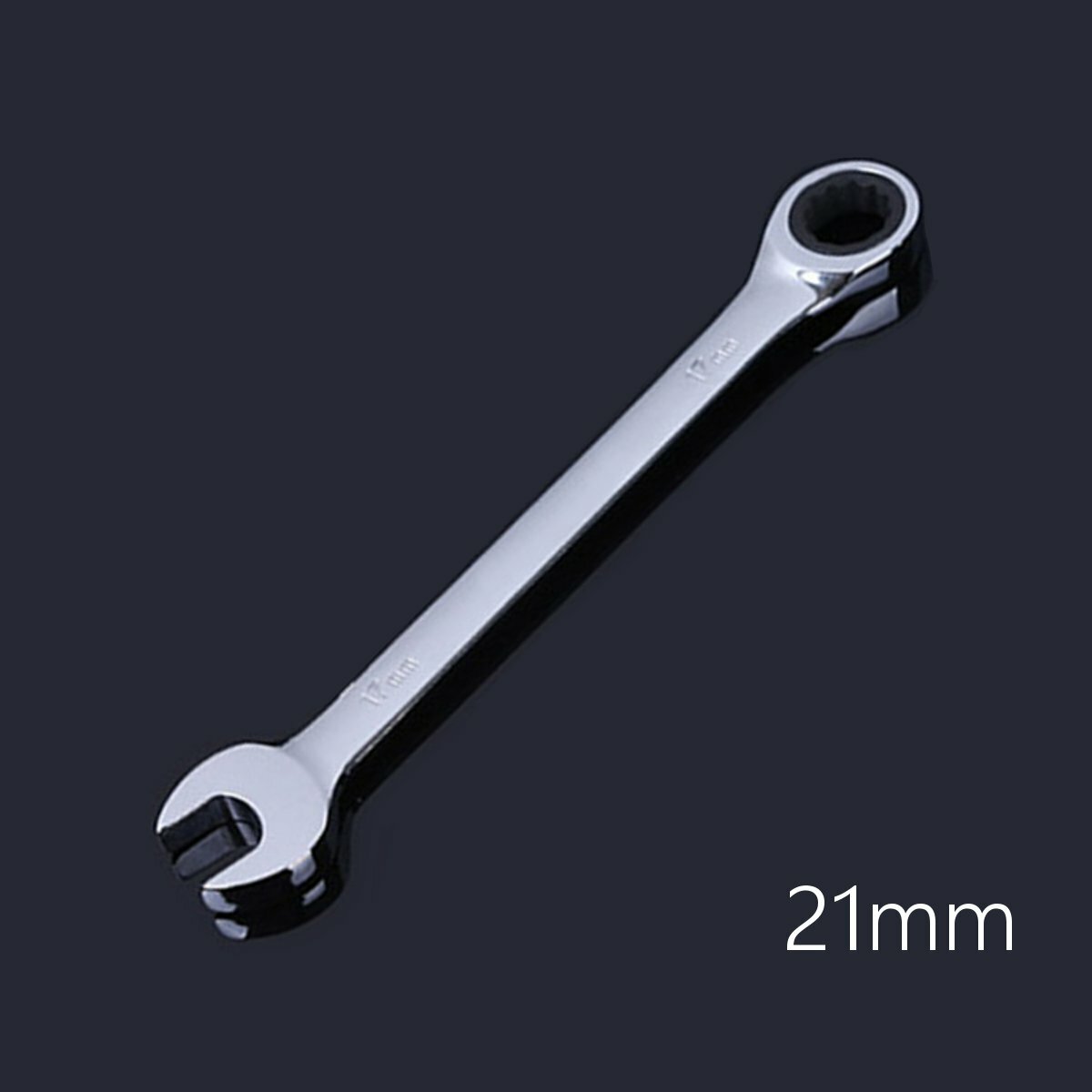 8-32mm staal zilver metrische steeksleutel steeksleutel ratel ring monteur