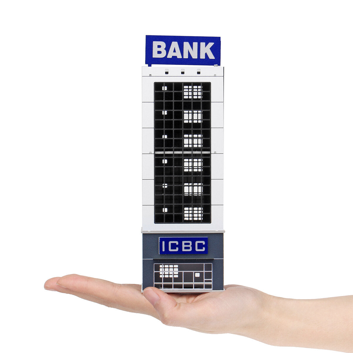 1/150 outland modern building model bank n-schaal voor gundam-geschenken