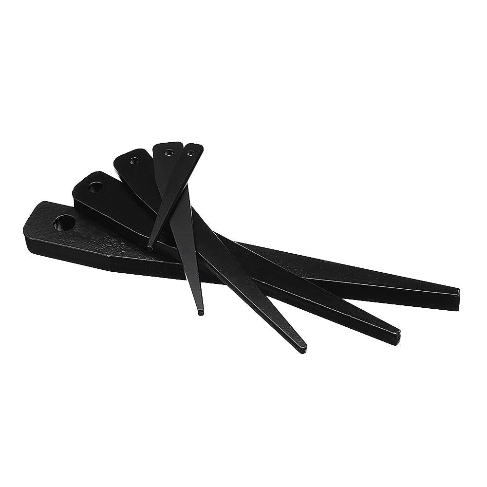 5 stuks morseconus ejector drift key schuine ijzer voor boorkop mouw morseconus adapter: