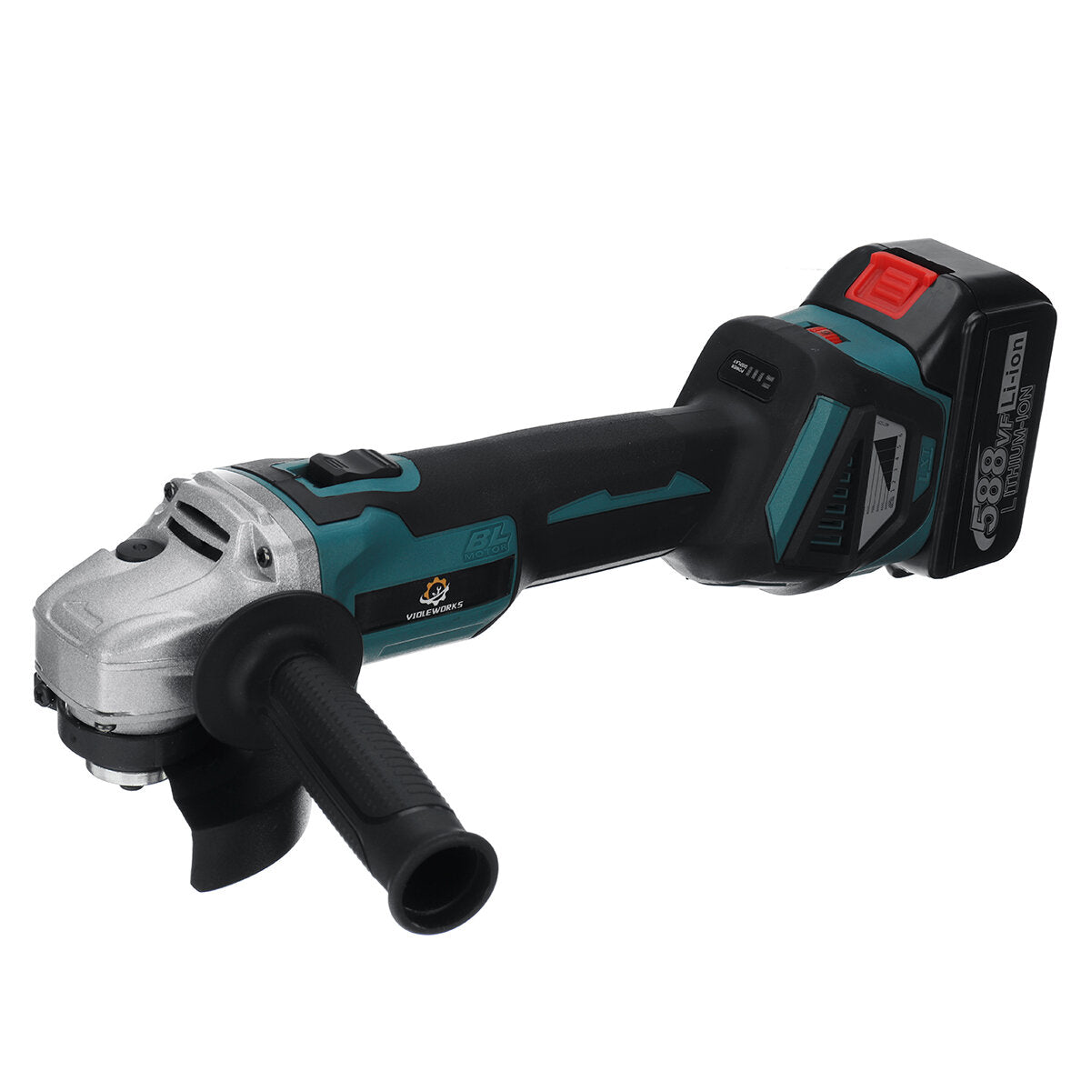588vf 6 speed 2 in 1 draadloze haakse slijper auto polijstmachine borstelloze elektrische haakse slijper slijpmachine fit makiita