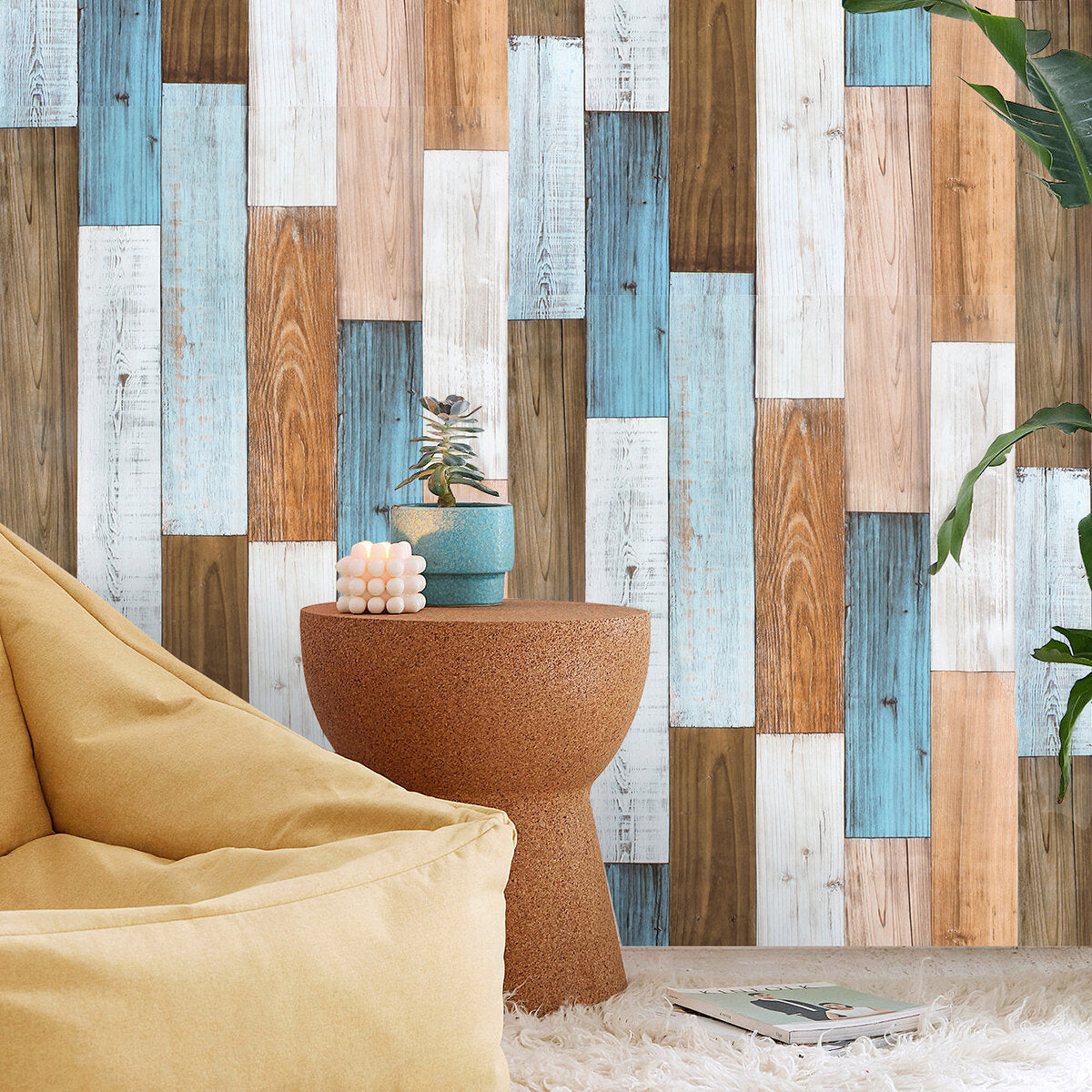 10m retro bakstenen behang muursticker gladde waterdichte pvc zelfklevende decoratie