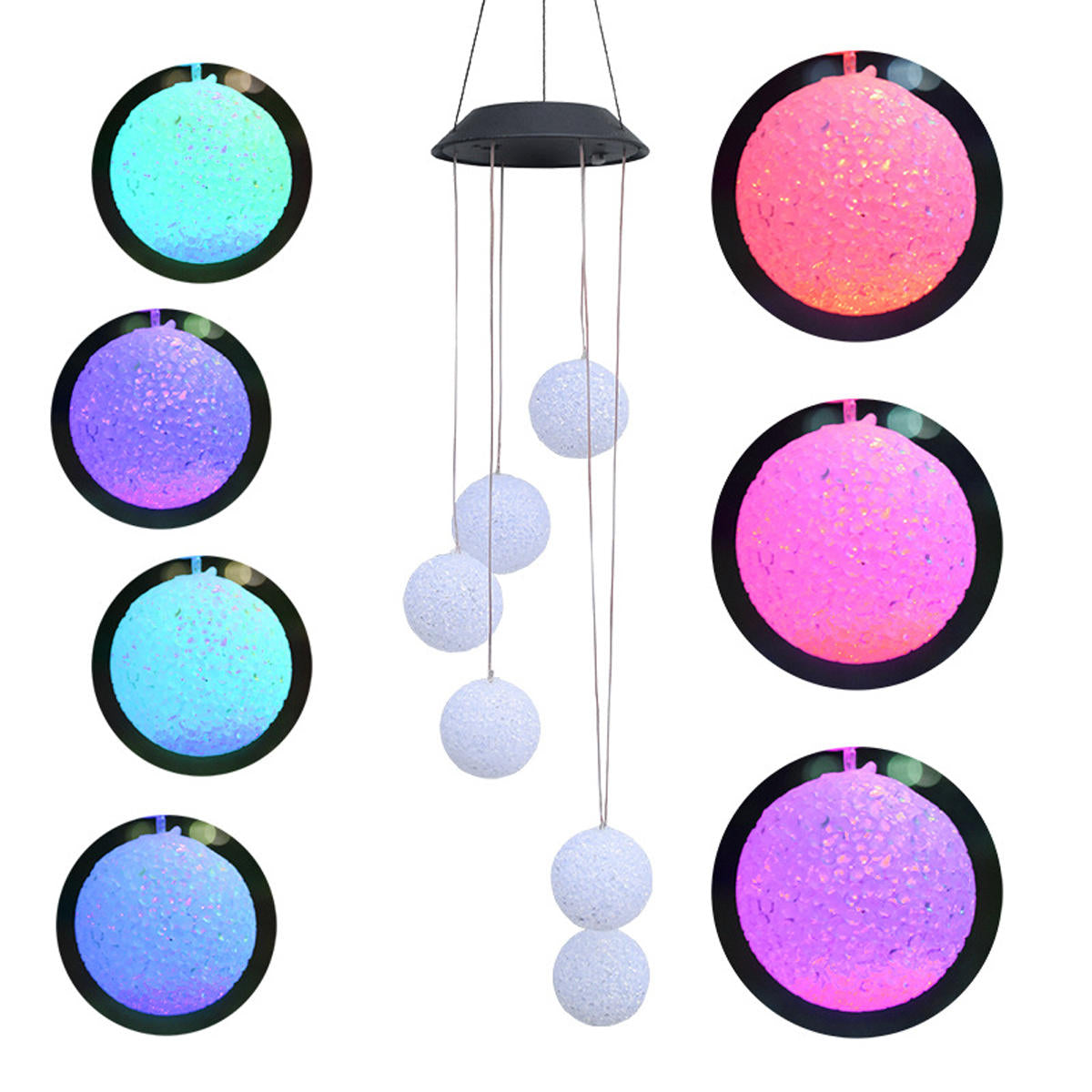 eolische hangende wind solar led-verlichting chimes powered string gazon tuinlamp