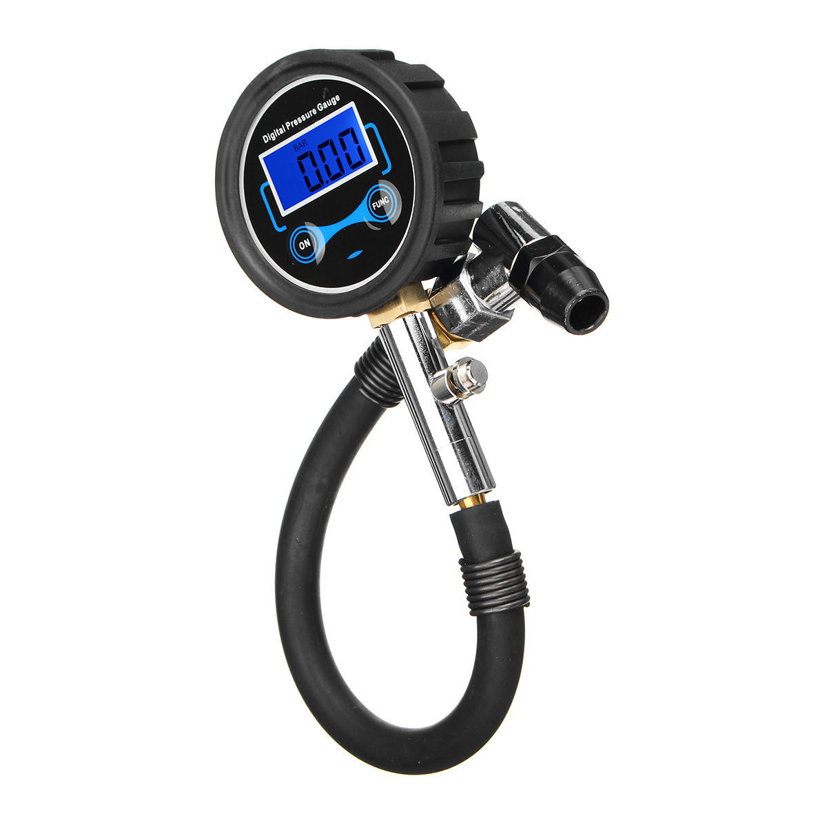 0-200psi digitale lcd band band luchtpomp manometer tester auto motorfiets bestelwagen