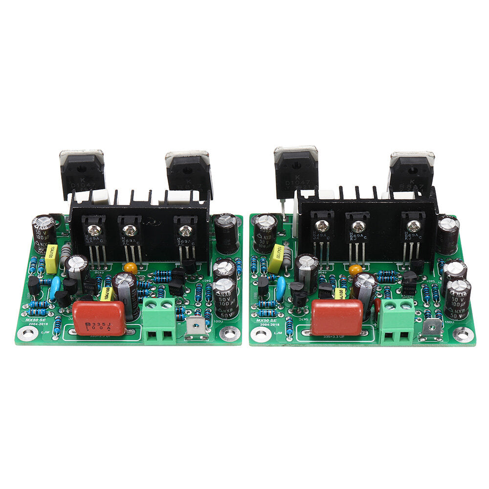 2 stuks mx50 se eindversterker board dual channel