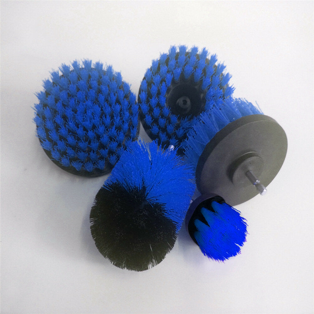 5 stuks 2/3.5/4/5 inch boorborstels scrubber reinigingsborstel geel/blauw/rood