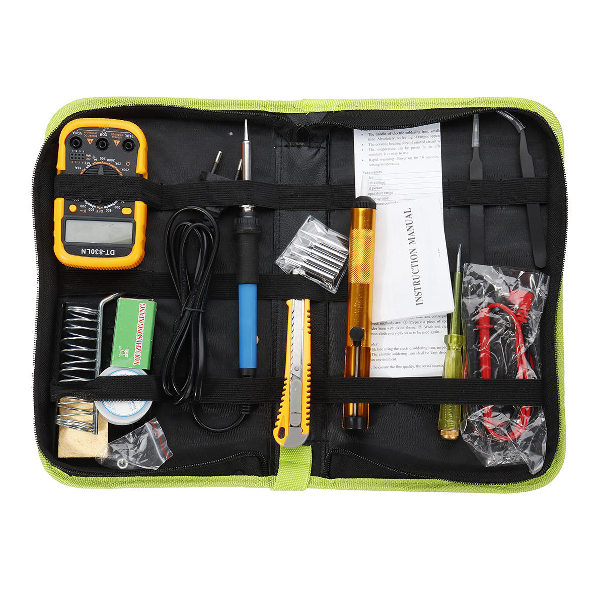 eu-stekker 220v 60w elektrische soldeerboutpenset