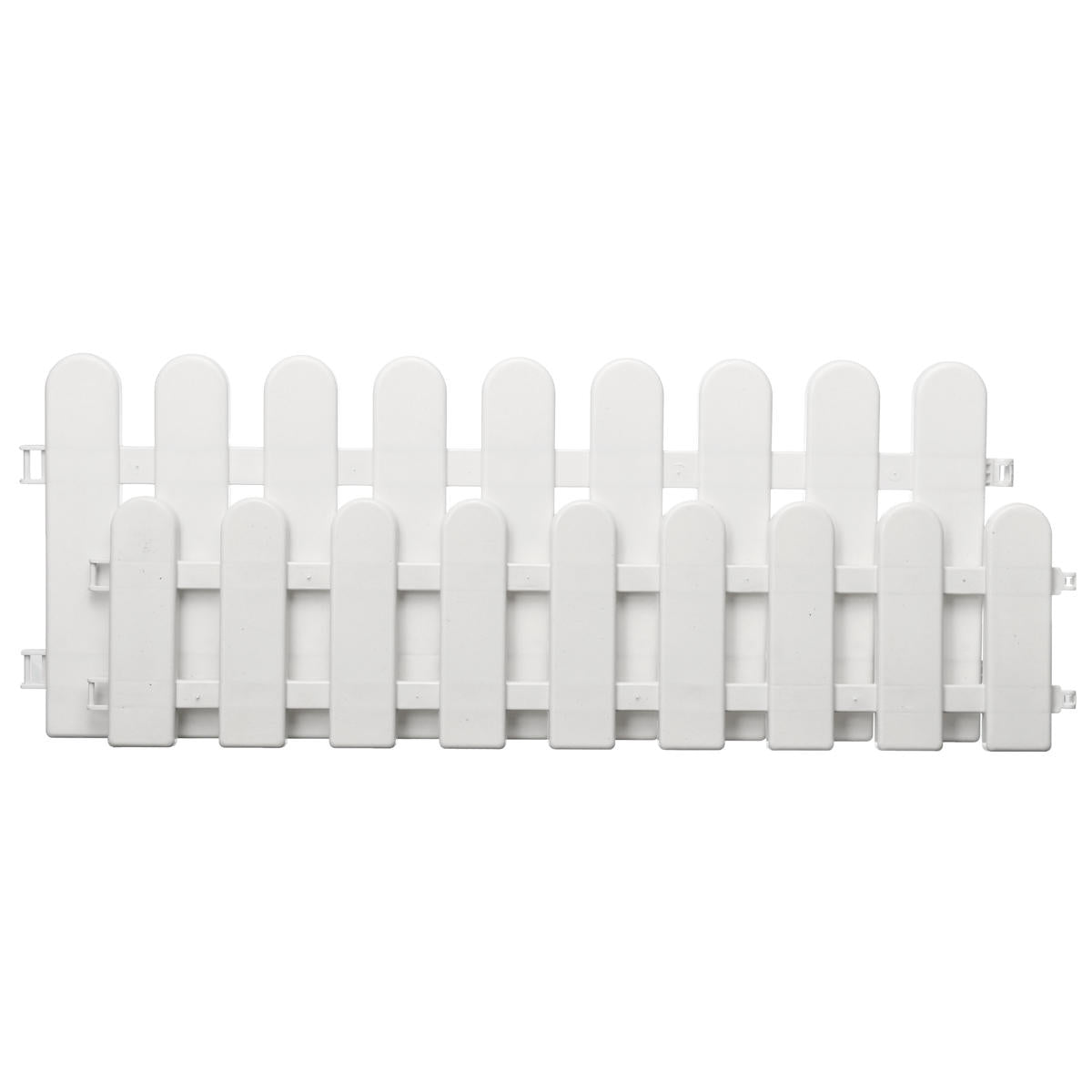 12 stuks flexibele tuin gazon gras rand piket grenspaneel kunststof muur hek board:
