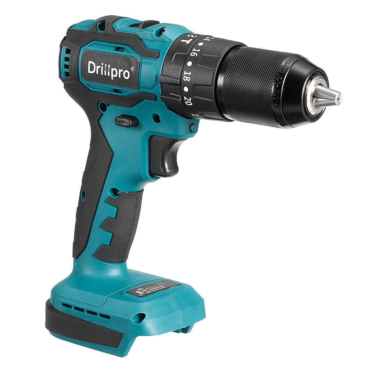 10 mm / 13 mm draadloze borstelloze klopboormachine oplaadbare elektrische schroevendraaier fit makita